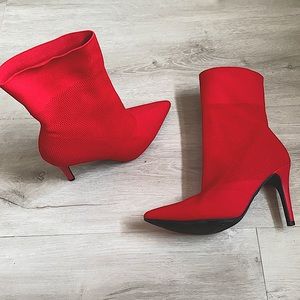 Red boots